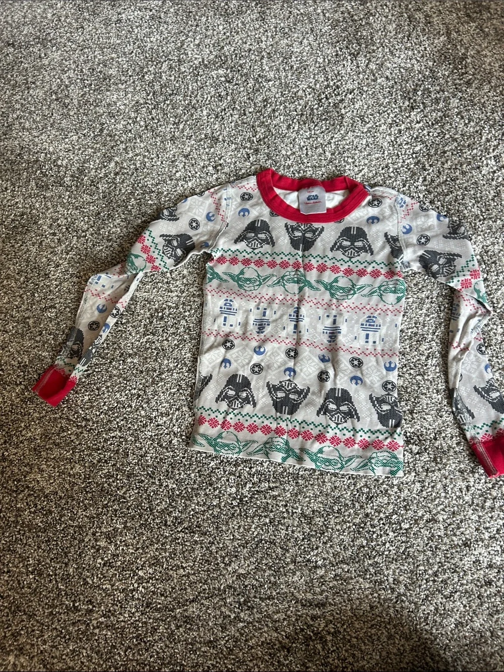 Hanna Andersson Star Wars Pajama Set in Red, Green, Blue